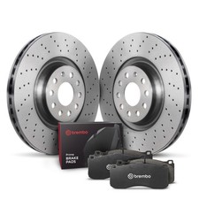 Brembo Oe Rear Disc Brake Kit For 2005-2008 Jaguar X-type