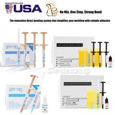 dental no-mix Orthodontic adhesive direct bonding system Light cure adhesive