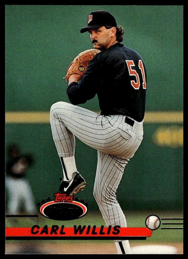 1993 Stadium Club #182 Carl Willis Twins