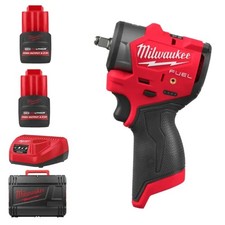 Image of Milwaukee M12FSCIWF38-252X 12v Fuel 3/8" Sub Compact Impact Wrench Kit