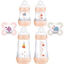 MAM Baby 0 Months Bottles and Pacifier Gift Set 6-pc