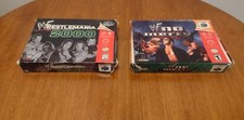 WRESTLEMANIA 2000 NO MERCY Nintendo 64 TESTED WORKING