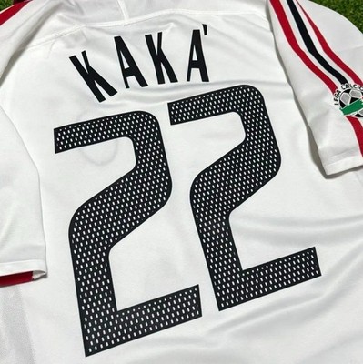 Kaka - AC Milan 2003 2004 Official Away Jersey Shirt Kit - US M
