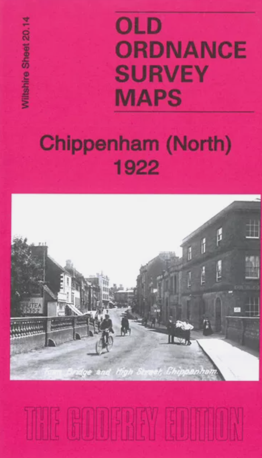 MAP OF Chippenham (North) 1922 Wiltshire Sheet 20.14 NEW