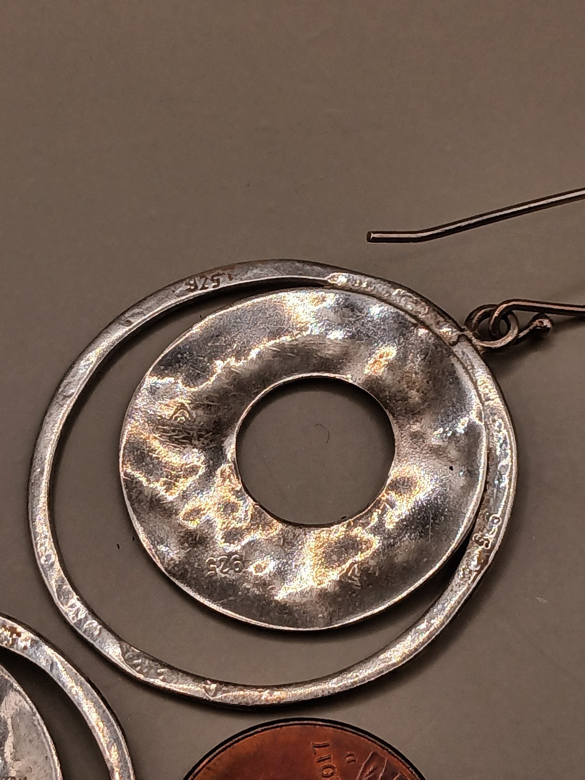 Silpada 925 Sterling Silver Hoop Dangle Drop Hook Earrings