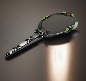 Disney Loungefly Beauty and the Beast Enchanted Magic Mirror Belle Rare Metal