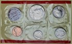 6 Old Coins (Ind Head 1c, Lib V, Buff, Jeff, & 2-Linc Wheats) & 1 US Mint Set — photo 4