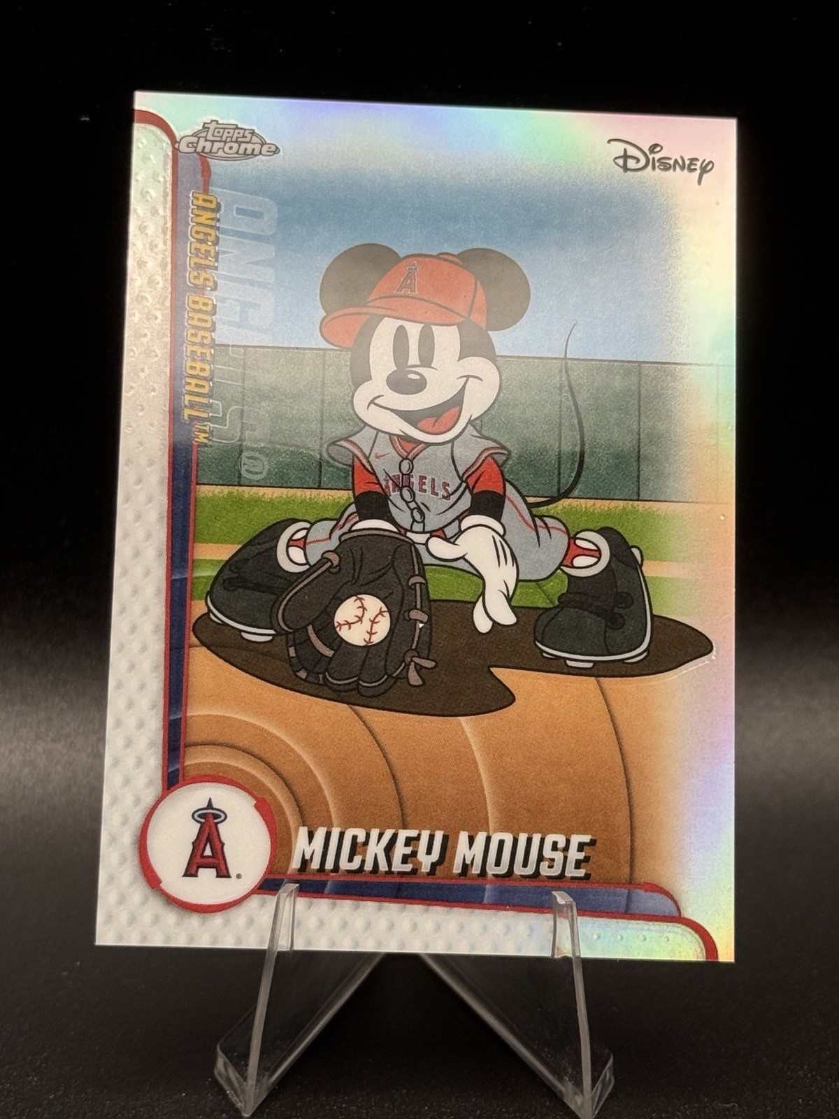 Mickey Mouse (Rangers) 2025 Topps Chrome Update #MLBA-9 Mickey