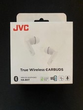 JVC True Wireless Bluetooth Earbuds HA-B5T White In-Ear, Charging Case and Cable