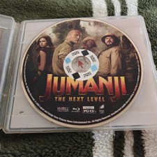 Jumanji The Next Level Blu-ray 2019 Dwayne Johnson Karen Gillan Jack Black