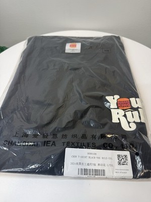 BURGER KING T-Shirt Men's 5XL You Rule Have It Your Way Black Employee Crew NEW