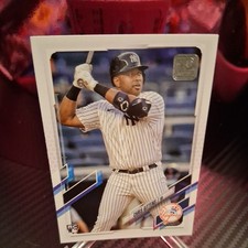 Chris Gittens 2021 Topps Update #US166 New York Yankees Rookie