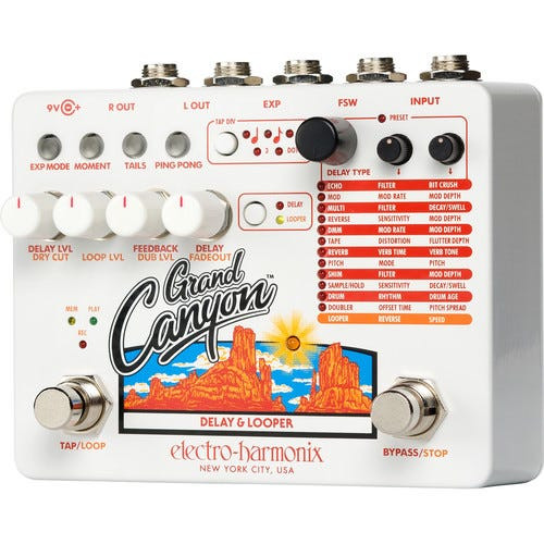 Electro-Harmonix Grand Canyon Delay & Looper Pedal