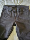 Uniqlo Men's Slim-Fit Black Selvedge Jeans 31x34 — photo 2
