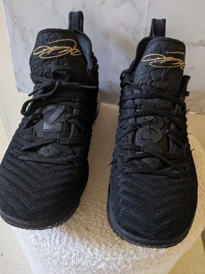 Nike LeBron XVI 16 'I'm King' Black/Gold - Men's Size 10