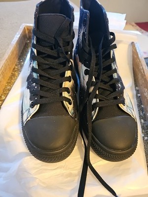 Orions Dream High Top Rouge + Wolf Celestial Sneakers Size 9 M - Size 10.5 W