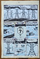 SETH Palookaville (2014) preliminary  ORIGINAL ART