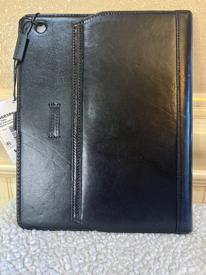 NWT Rare Brahmin Black Leather iPad Case - Image 4 of 4