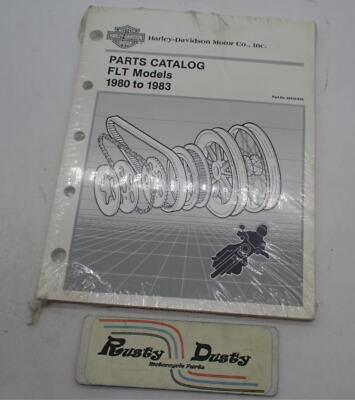 Harley Davidson Genuine NOS 1980 1983 FLT Shovelhead Parts Catalog