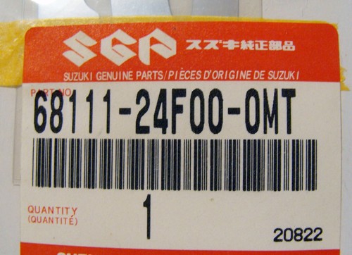 Suzuki GSX 1300 R Hayabusa Emblem Set Schriftzug Aufkleber Tank fuel genuine - Picture 5 of 6