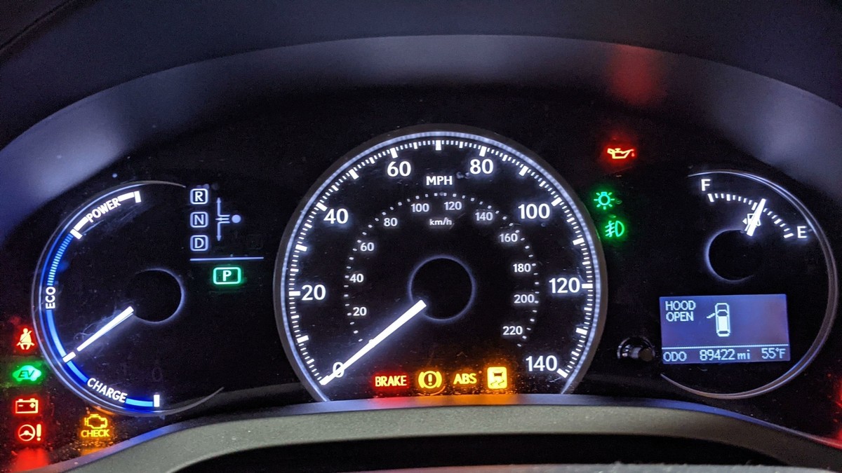 2012 LEXUS CT200H OEM SPEEDOMETER INSTRUMENT GAUGE CLUSTER 89K