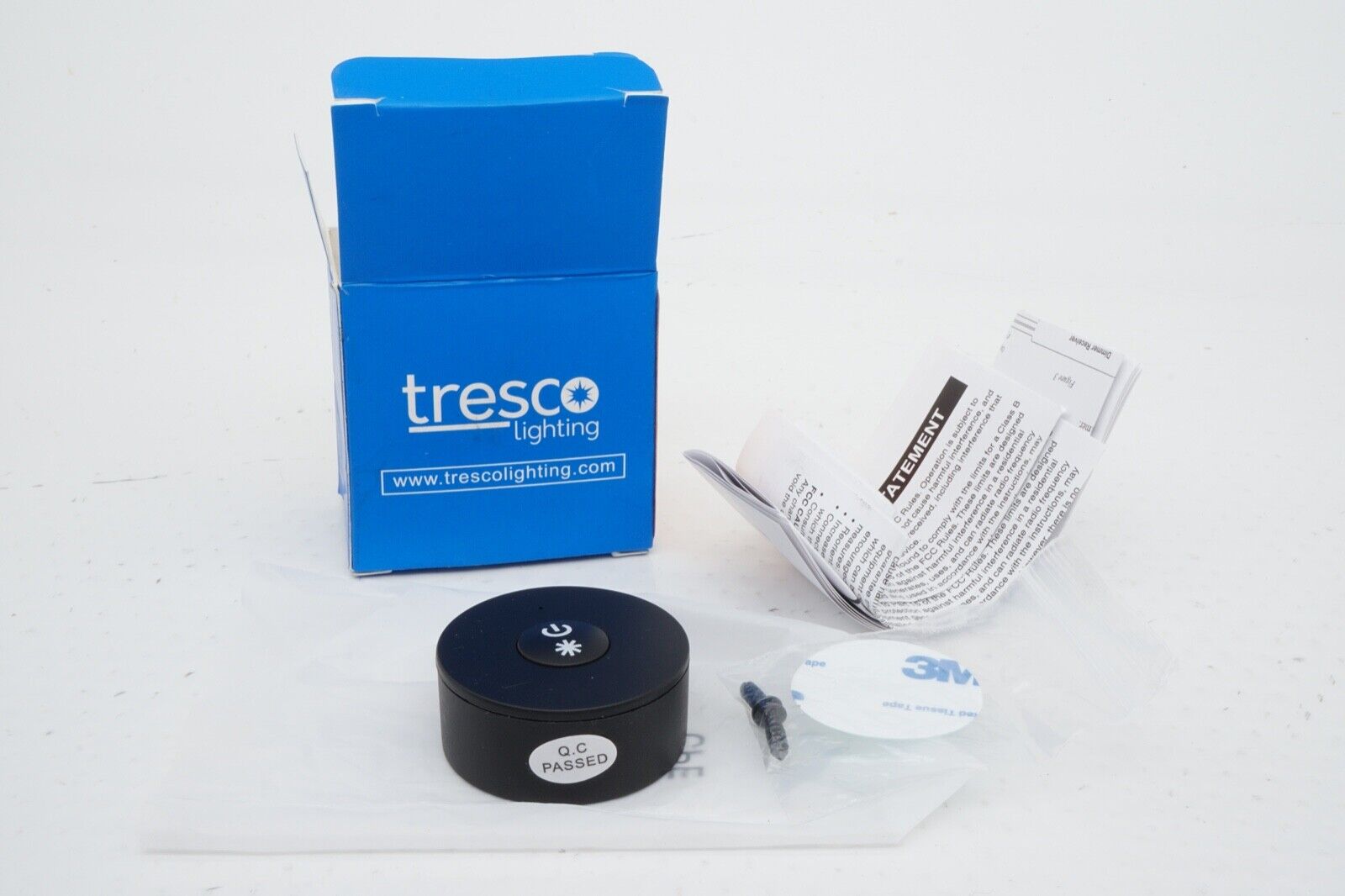 New Genuine Tresco Lighting FREEDiM Wireless Micro Dimmer Black