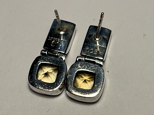 Citrine Sterling Silver Earrings - Lori Bonn - Picture 7 of 10