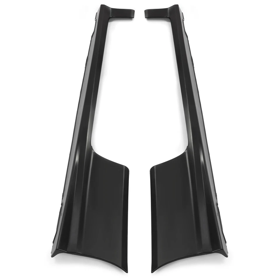 2PCS HFP Style Side Skirts PP LH RH For Honda Civic Coupe 2-Door 2006 2007 2008 Foto 2 de 4