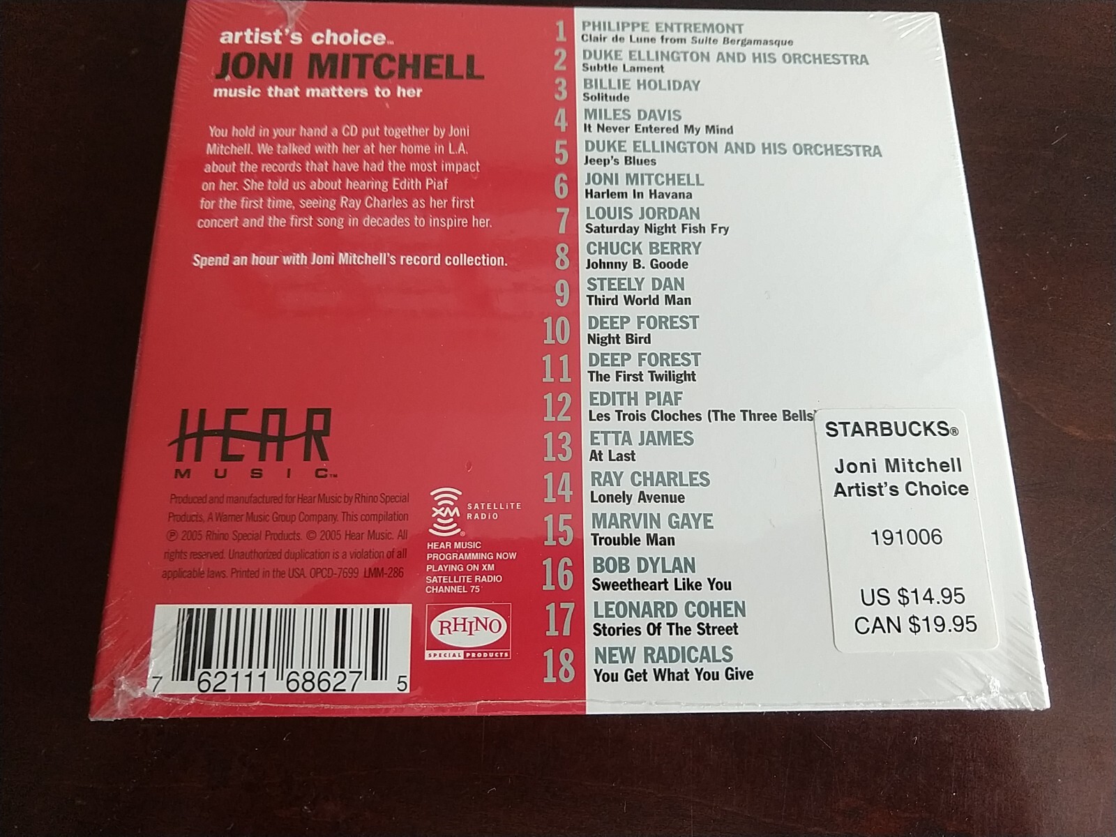 Artist27s+Choice+Joni+Mitchell++CD+68vg+The+Fast Compra online en eBay