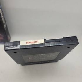 Deathbots NES Game 1990 Nintendo Entertainment System W/Box No Manual
