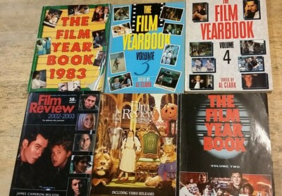 6 FILM REVIEW BOOKS by VARIOUS AUTHORS  ** FREE UK POST ** PAPERBACK/HARDBACK