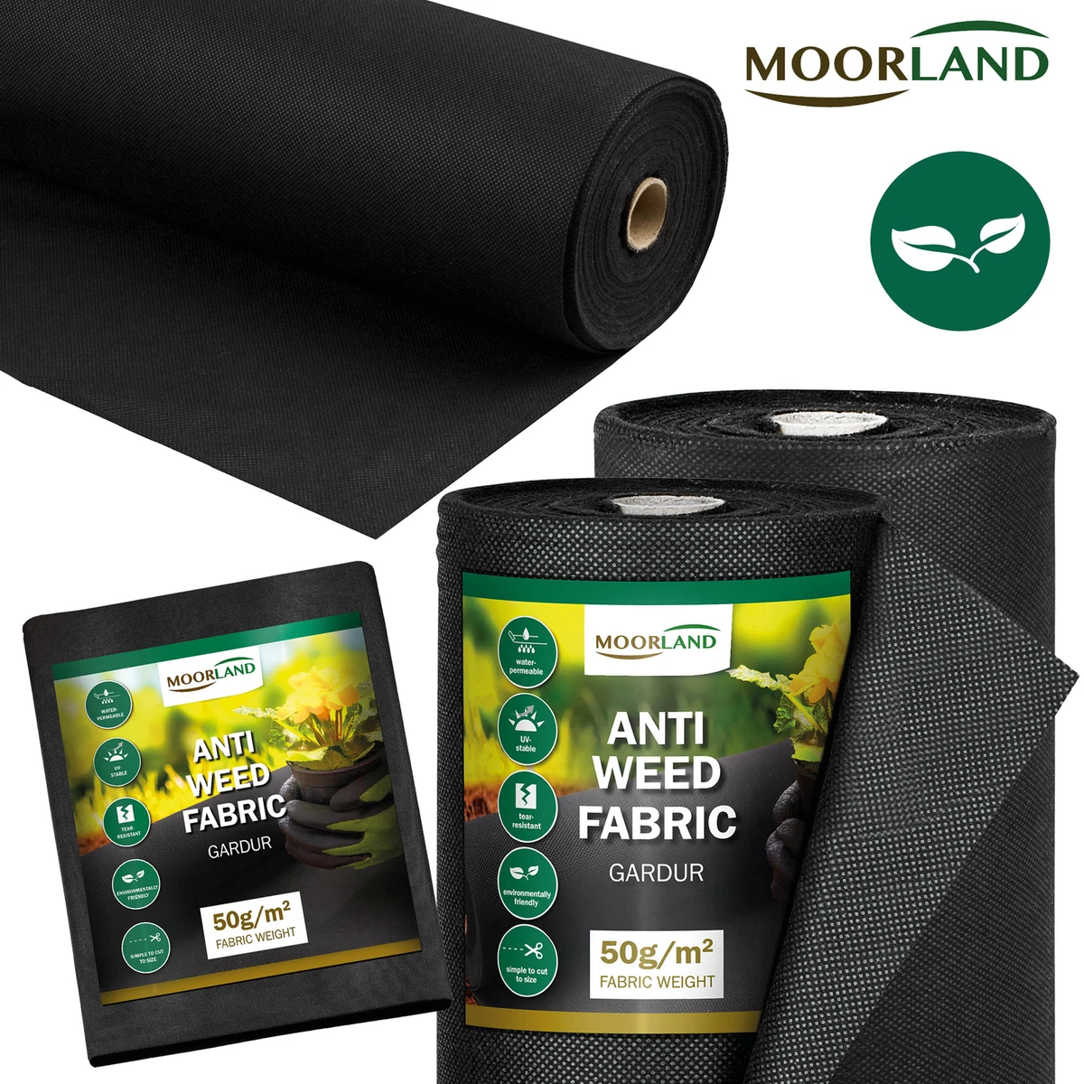 Unkrautfolie 100m2 Preis Unkrautvlies Gartenvlies Bodengewebe Unkrautfolie Unkrautblocker 80g Braun Vlies Baum Lichterkette Außen - Foto 2