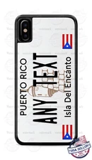 Puerto Rico State License Plate Design Phone Case for iPhone Samsung Google Moto