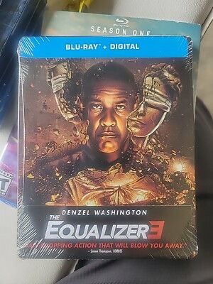 New Steelbook The Equalizer 3 (Blu-ray + Digital + WM)