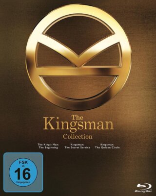 The Kingsman Collection - Filme 1+2+3 # 3-BLU-RAY-NEU