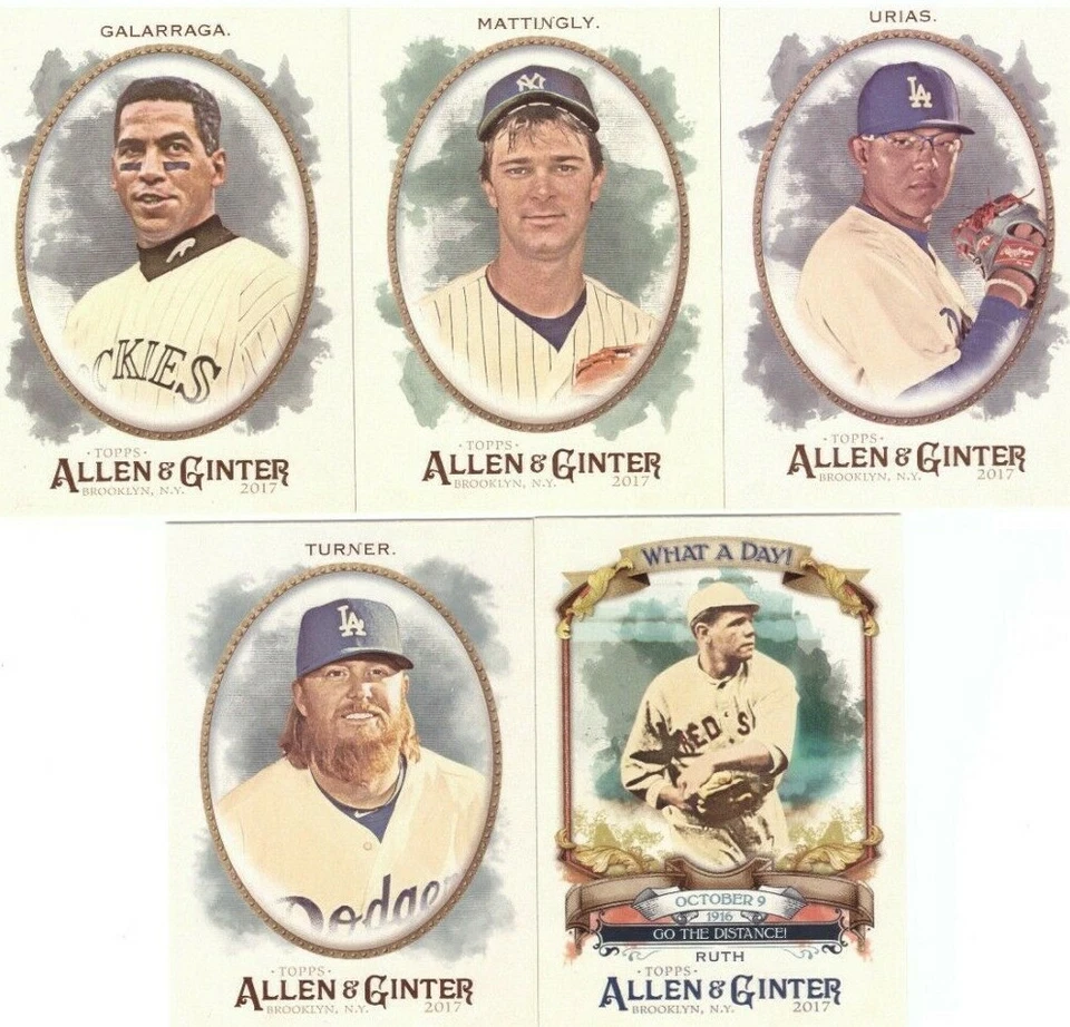 2015 2016 2017 2018 2019 Allen & Ginter Cards, Ships FREE, Buy 2 Get 2 FREE - Image 4 of 4