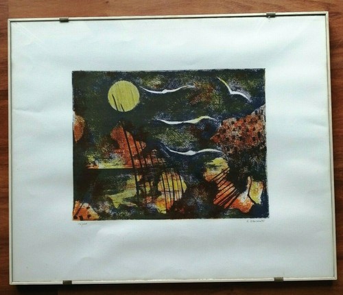 PIERO ALBIZZATI - LITOGRAFIA/SERIGRAFIA FIRMATA e NUMERATA (13/100) - 第 1/4 張圖片