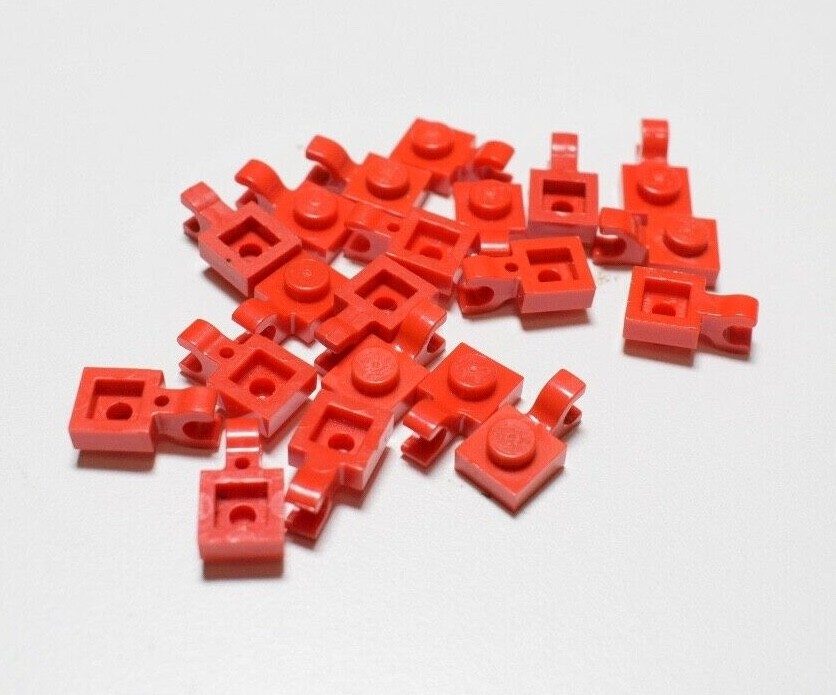 Lego 61252 Plate Modified 1x1 with Horizontal Clip Select Colour