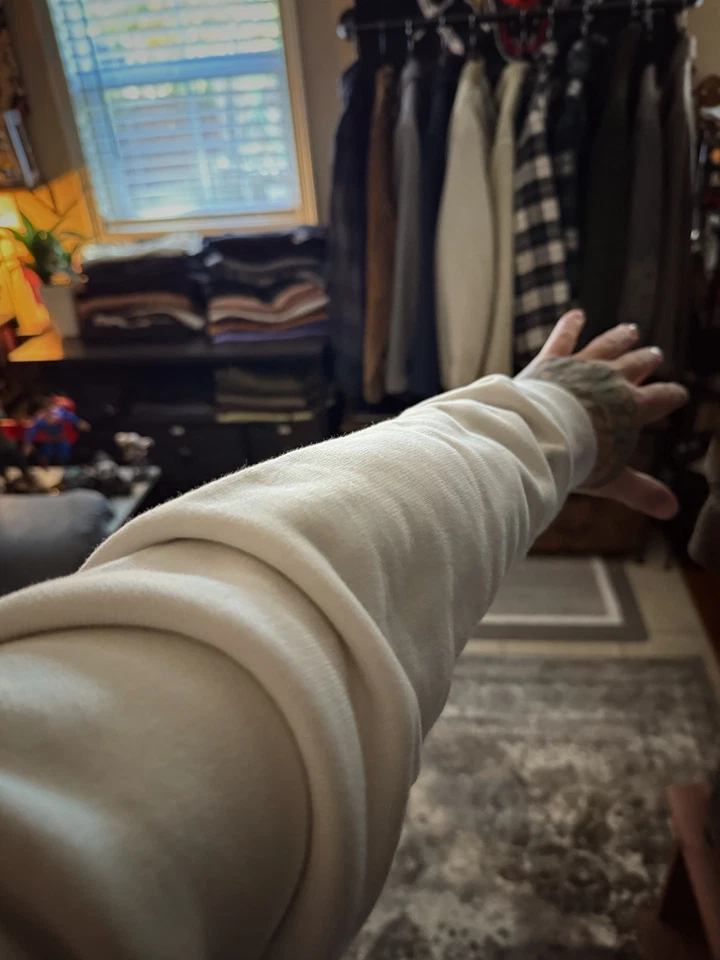 Nike Jordan x A Ma Maniere Crema Sudadera con Capucha Estilo HF0540-030 Para hombres XL NUEVO Pesado Foto 4 de 4