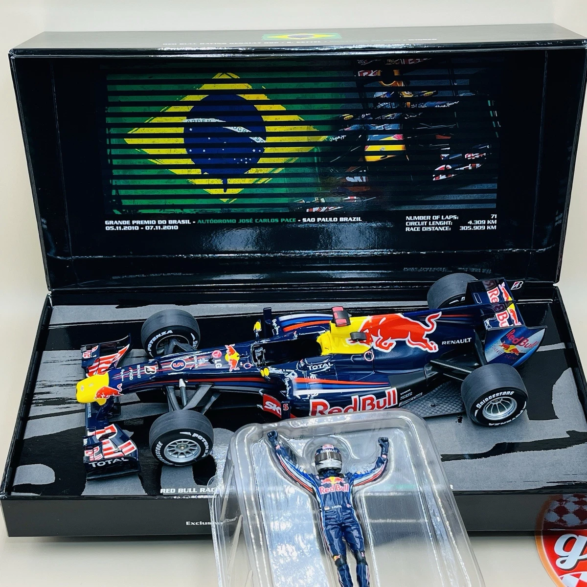 Sebastian Vettel RedBull 1:18 Scale Diecast Formula 1 Cars for