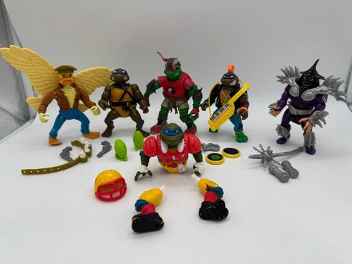 Vintage TMNT  Super Shredder Action Figure and other TMNT’s