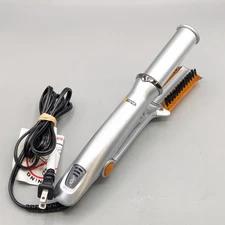 Instyler Rotating Hot Iron Hair Straightener 1.25" Silver IS1001