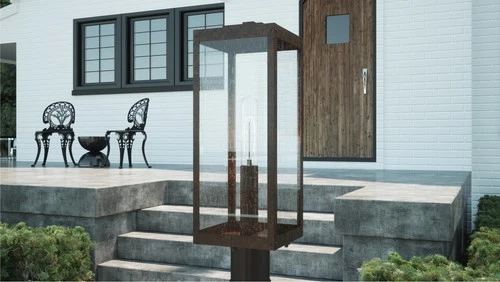 Quoizel WVR9007 Black Westover Single Light 21"H Outdoor Single Head Post Light - Picture 2 of 12