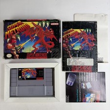 Super Metroid Super Nintendo SNES Samus Game CIB Complete In Box Manual