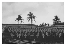 Guam Agat Military Cemetery US Soldiers Buried 1946