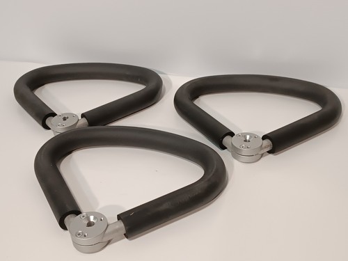 3 Rubber Grip Medical Assembly Pulley Handle Attachments in Organizer Case, 12" - Picture 3 of 9