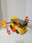 Vintage 1989 Playmates Teenage Mutant Ninja Turtles Party Wagon - 100% COMPLETE