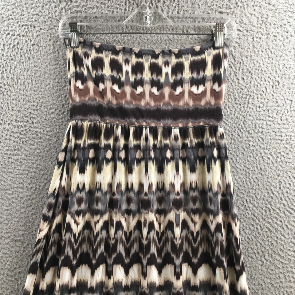 Saia Maxi Feminina Cynthia Rowley Linha A S Multicolor Tie-Dye Pull On Casual NOVA - Imagem 2 de 4