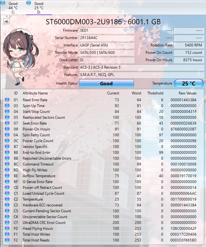 Seagate One Touch 6TB Hub Desktop External Hard Drive SRD0LF2 w/ Cables - TESTED - Image 2 of 4