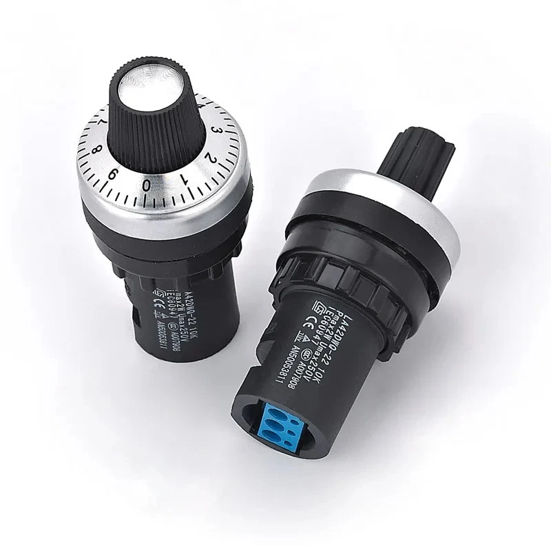 sourcing map 4 Stück 6 mm Wellendurchmesser B500K 500K Ohm Typ B Einfache lineare Potentiometer sourcing map 4 Stück 6 mm Wellendurchmesser B500K 500K Ohm Typ B Einfache lineare Potentiometer